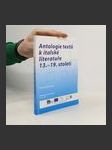 Antologie textů k italské literatuře 13.-19. století - náhled
