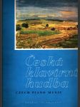 Česká klavírní hudba - náhled