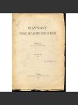Rozpravy České akademie věd a umění, třída II., ročník XL./1930 (matematika, příroda, - náhled