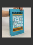 Mistrovské řízení lidských zdrojů - náhled