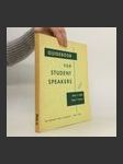 Guidebook for Student Speakers - náhled