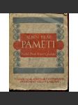 Albín Bráf. Život a dílo, díl I. Paměti - náhled