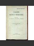 Časopis Matice Moravské, ročník 61, sešit /1937 - náhled