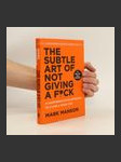 The Subtle Art of Not Giving a Fuck - náhled
