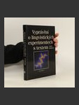 Vyprávění o lingvistických experimentech s textem - náhled