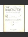 Hornický věstník a hornické a hutnické listy. Ročník III. Číslo 1-24/1921 [hornictví, hutnictví] - náhled