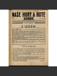 Horník. Naše hory a hutě. Ročník XVI./1936. Číslo 1-24 [hornictví] - náhled