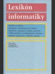 Lexikón informatiky - náhled