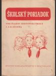 Školský poriadok pre žiakov jednotnej školy I.aII.stupňa - náhled