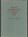 Klíč zvířeny ČSR III. Stonoženky, drobnušky, mnohonožky, stonožky,hmyzenky, - náhled