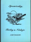 Spomienky, Túžby a nádeje - náhled