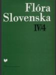 Flóra Slovenska IV./4. - náhled
