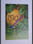 Srdečné přání k novému roku 1904 , da - náhled