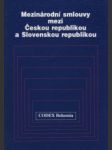 Mezinárodní smlouvy mezi Českou republikou a Slovenskou republikou - náhled