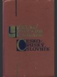 Česko ruský slovník - náhled