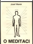 O meditaci - náhled