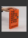 The Subtle Art of Not Giving a Fuck - náhled