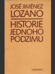 Historie jednoho podzimu - náhled