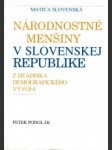 Národnostné menšiny v Slovenskej republike - náhled