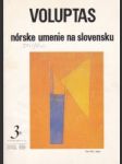 Voluptas.Nórske umenie na Slovensku - náhled