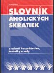 Slovník anglických skratiek - náhled