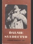 Ďalšie svedectvo - náhled