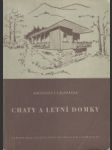 Chaty a letní domky - náhled