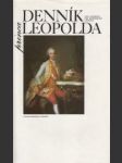 Denník princa Leopolda z cesty do stredoslovenských banských miest roku 1764 - náhled