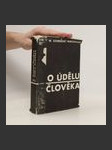 O údělu člověka - náhled