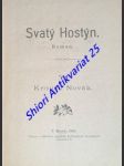 Svatý hostýn - román - novák kristian - náhled