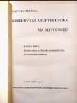 Stredoveká architektúra na Slovensku - náhled