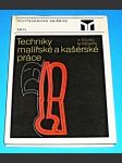 Techniky malířské a kašérské práce - náhled