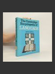 The Cambridge Encyclopedia of language - náhled