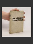 Na západní frontě klid - náhled