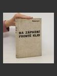 Na západní frontě klid - náhled