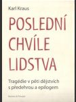 Poslední chvíle lidstva - náhled