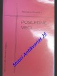 Posledné veci - guardini romano - náhled