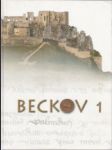 Beckov 1. Dejiny obce do roku 1918 - náhled