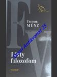 Listy filozofom - vyznania a polemiky - münz teodor - náhled