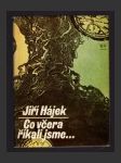 Co včera říkali jsme... - náhled