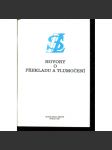 Hovory o překladu a tlumočení - náhled
