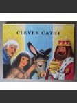 Vojtěch Kubašta - Clever Cathy [dětské leporelo, pohádky, pop-up kniha, prostorová publikace, pohádka Chytrá horákyně, anglickojazyčná verze knihy "Chytrá Baruška"] - náhled