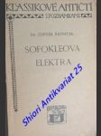 Sofokleova elektra - náhled