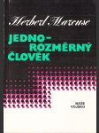 Jednorozměrný člověk - náhled