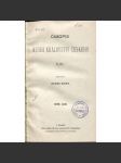 Časopis Musea Království českého 1911 - náhled