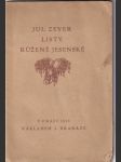 Listy Růženě Jesenské - náhled