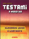 Testami k maturite - náhled