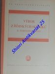 Výbor z římských scéniků - ii. terentius - část i - text - terentius - náhled