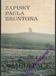 Zápisky paula bruntona - svazek 4.1 - meditace - brunton paul - náhled