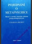Pojednání o metapsychice - richet charles - náhled